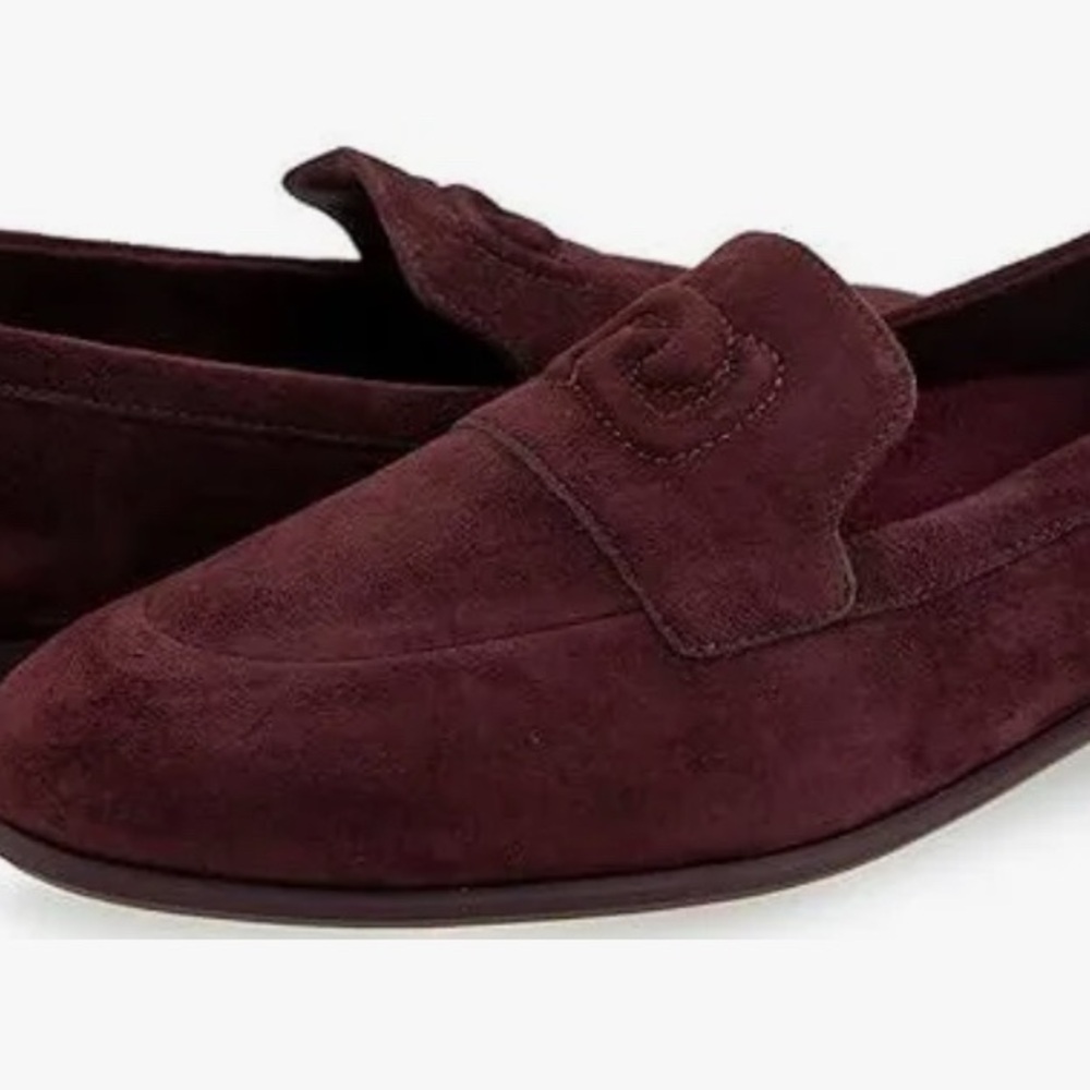 AEROSOLES women’s Burgundy Suede loafers